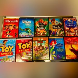 Disney Dvd collection from the Disney movie club.